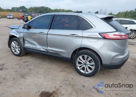 2022 Ford Edge Titanium from USA, damaged, VIN 2FMPK4K99NBA41529